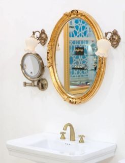 Зеркало Boheme золото 511-G